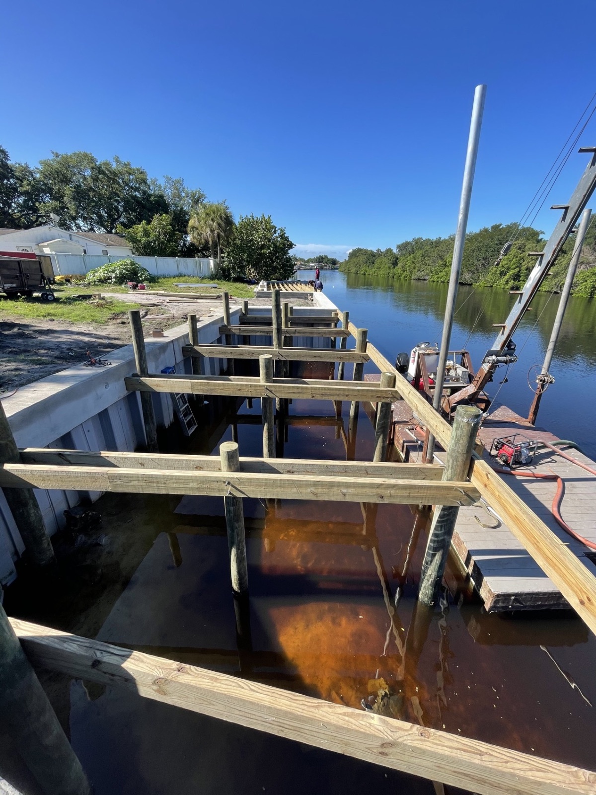 Waterfront dock project
