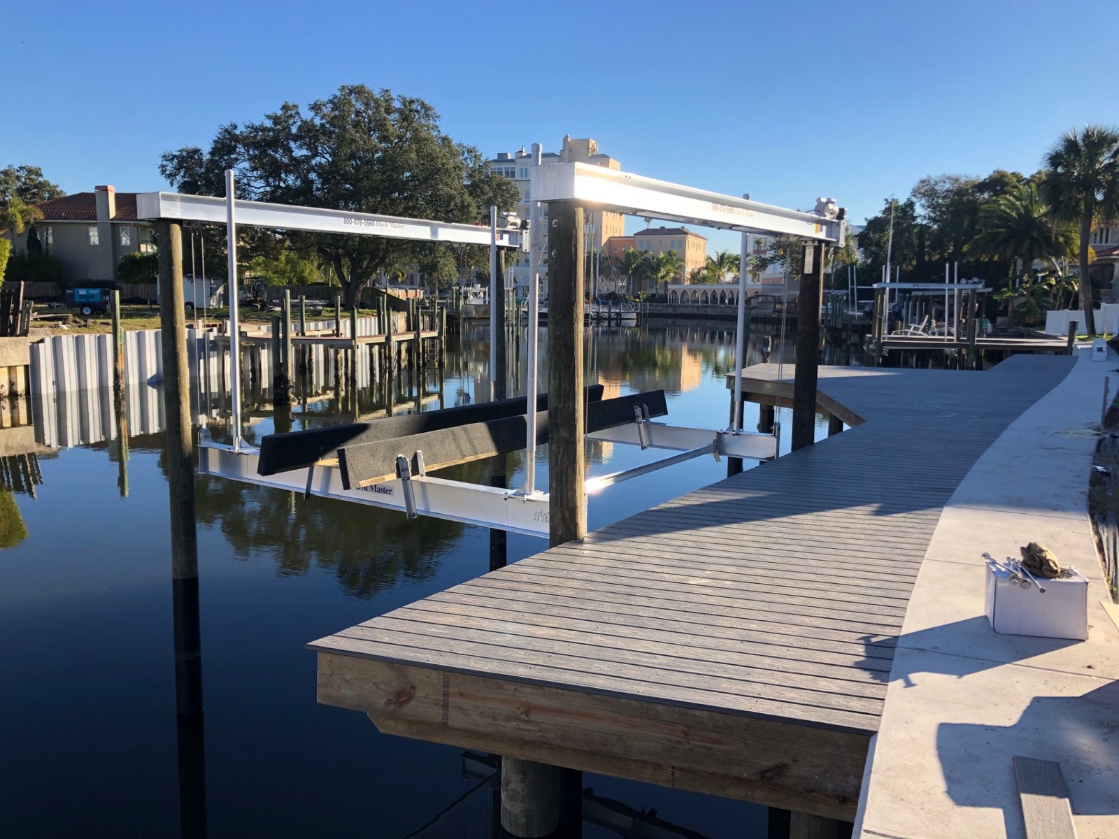 Waterfront dock project
