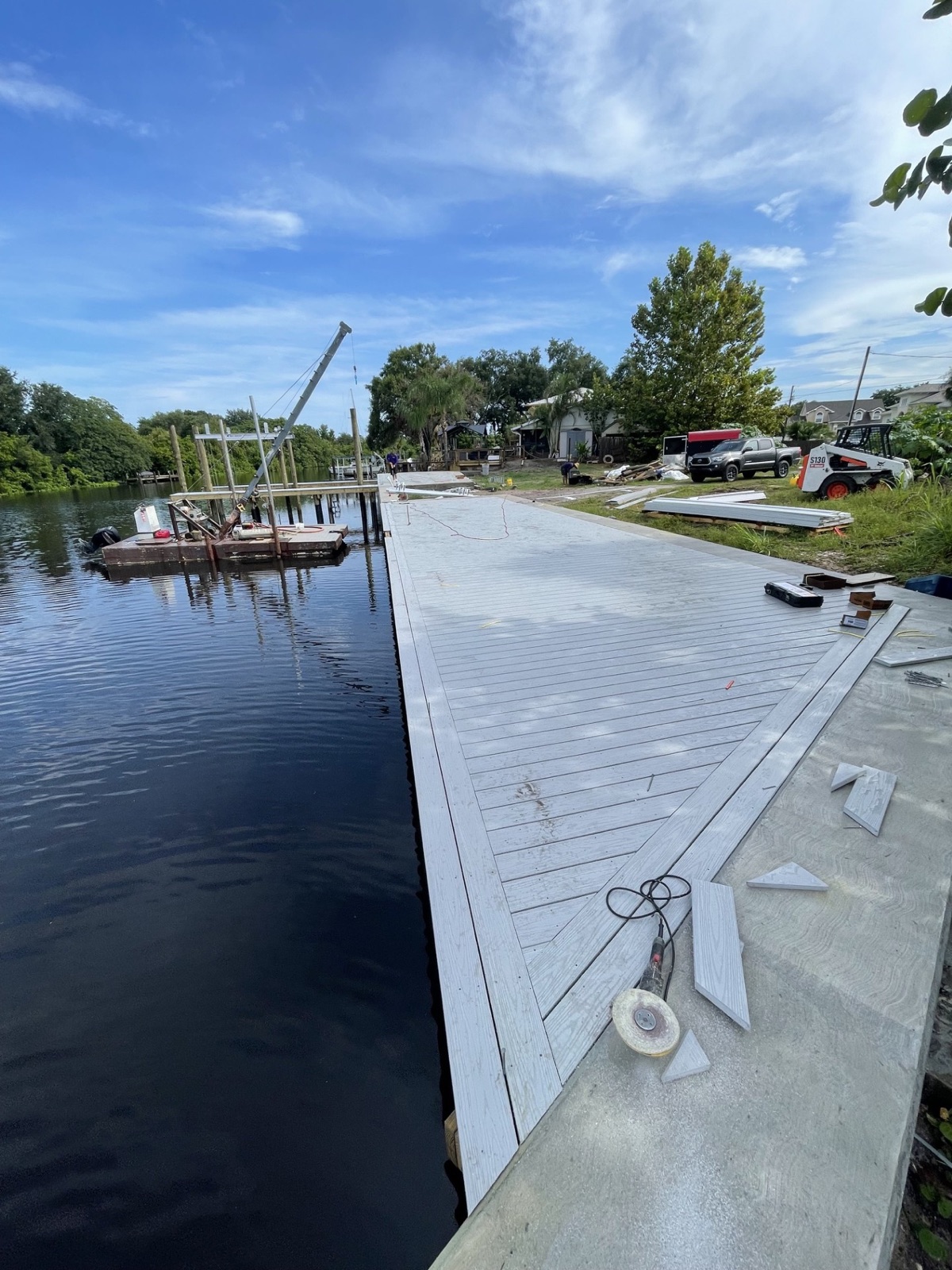 Waterfront dock project