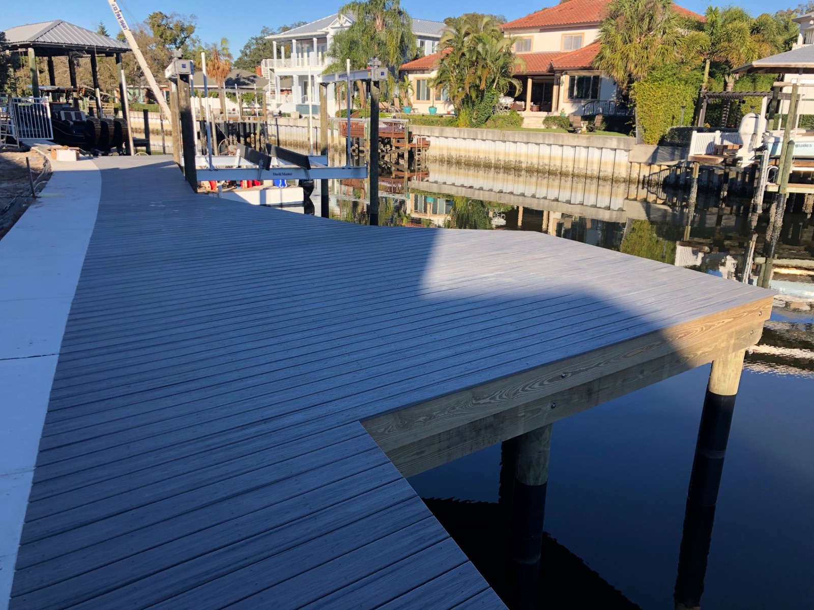 Waterfront dock project