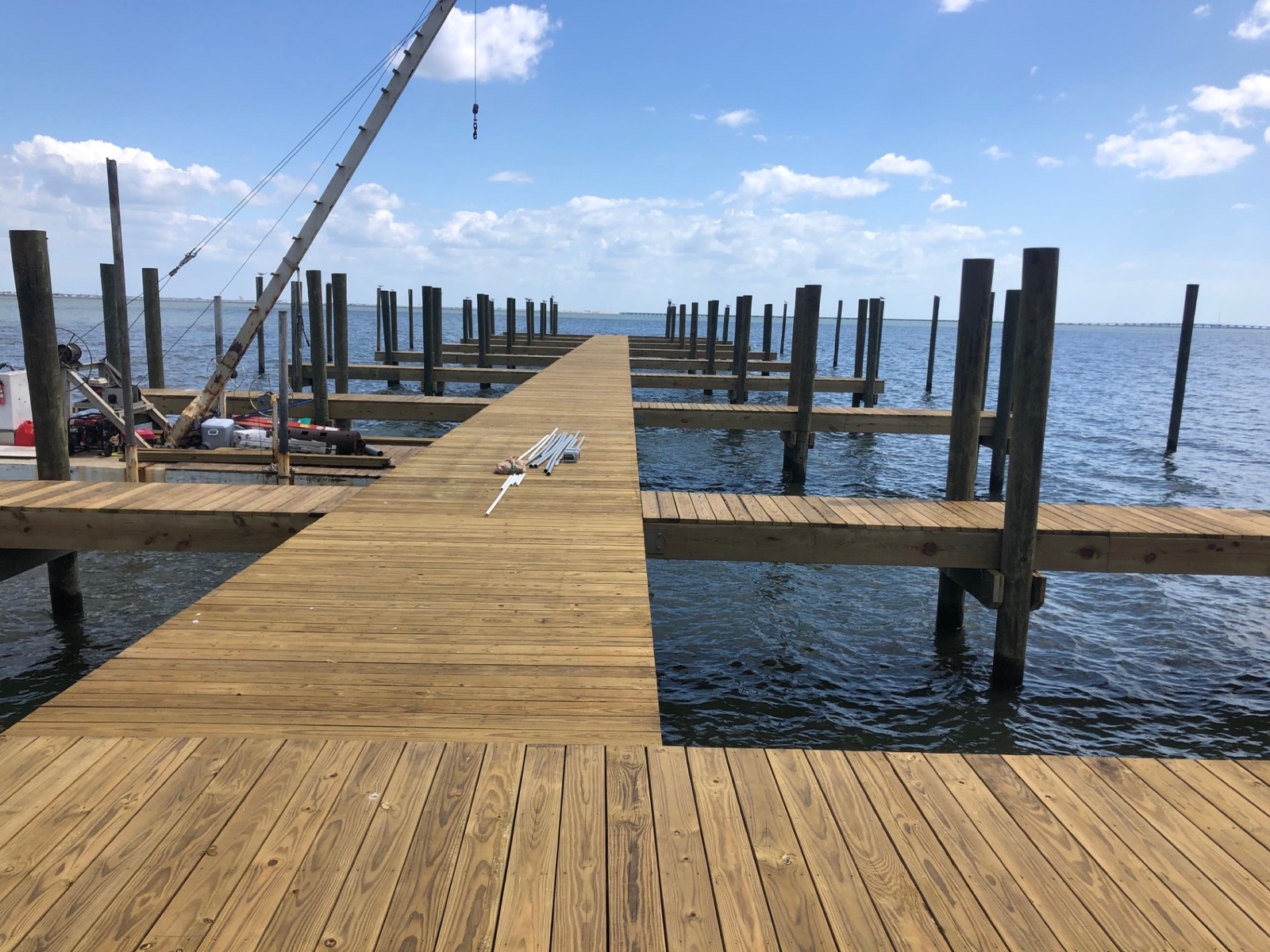 Waterfront dock project