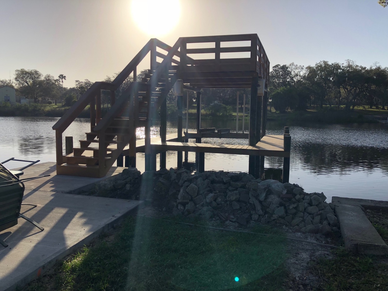 Waterfront dock project